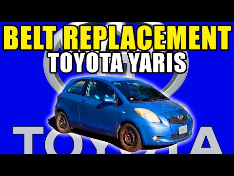 Easy Belt Replacement for Toyota Yaris / Vitz 2007-2017: Step-by-Step