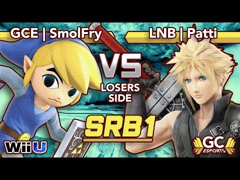 Fall SRB 1 - GCE l SmolFry (Toon Link) vs LNB l Patti (Cloud)  (Losers) - Smash Wii U