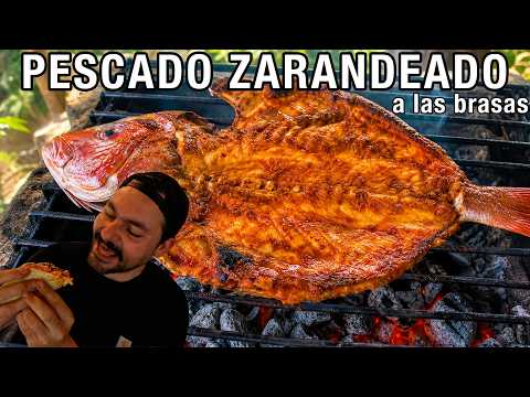 Pescado Zarandeado a las brasas