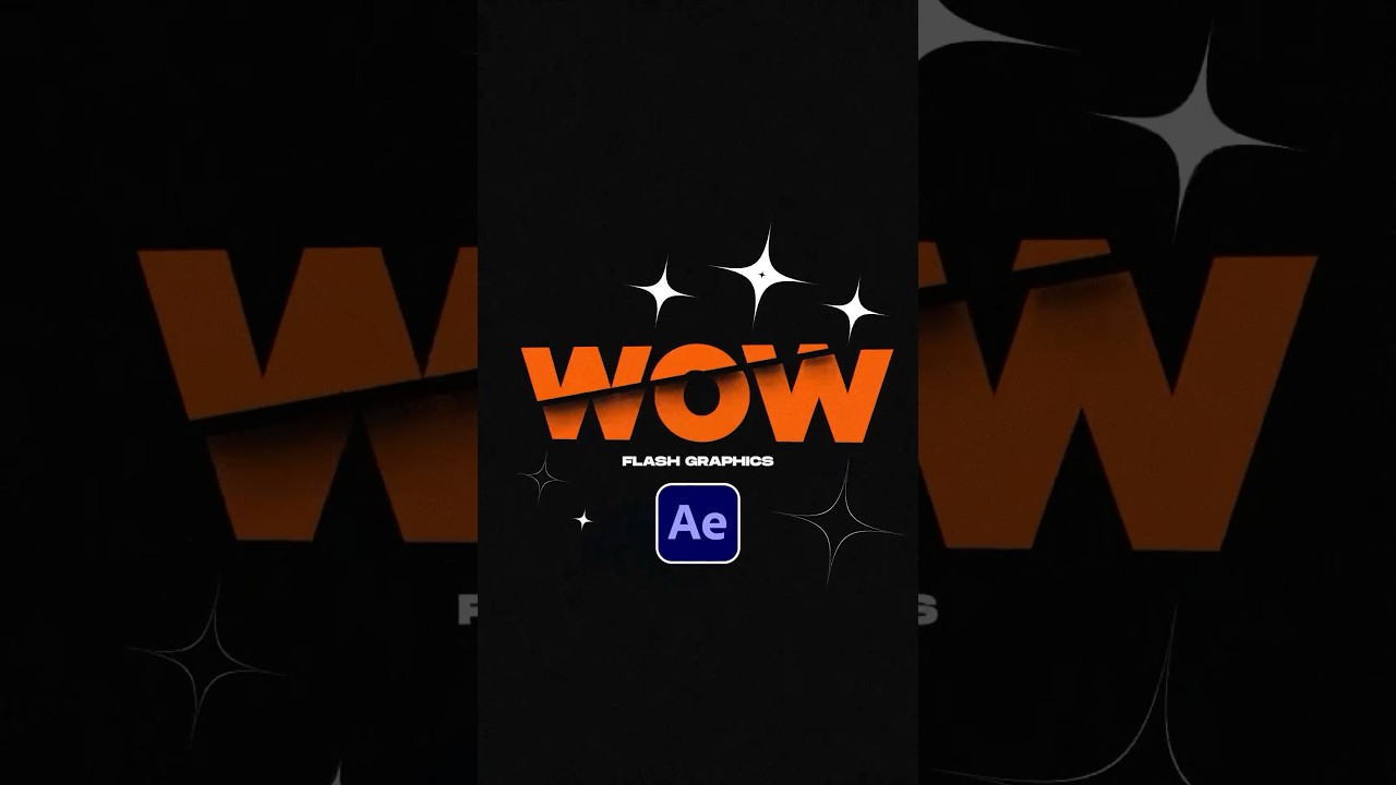 Create Flashy Motion Graphics to Capture Attention in After Effects #tutorial