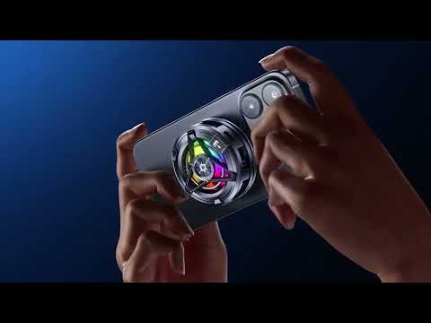 SL17 Magnetic Phones Cooler Back-Clip 2 in 1 Game Cooler Semiconduc