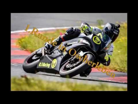 #5  Yamaha R6 Rennstrecke ,Onboard Oschersleben 1 Runde ,GoPro ,Racing
