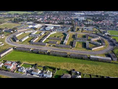 PRESTATYN: From The Air - Around Bastion Gardens, The Beaches and Pontins (and a Circus)