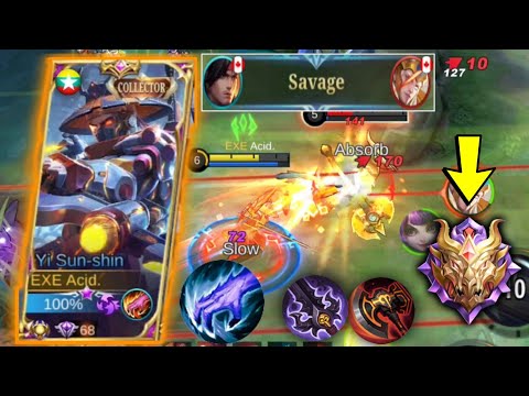 NEW GAMEPLAY YI SUN SHIN EZ GAME IN MYTIC USE PASIF | TOP GLOBAL YI SUN SHIN GAMEPLAY | YSS META