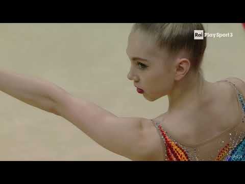 Helene Karbanov FRA Ribbon/Hoop/Ball/Clubs AA FINAL EUROPEAN CHAMPIONSHIP 2024