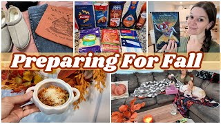 Preparing for fall 🍂🎃Fall shopping, cozy vibes, fall foods