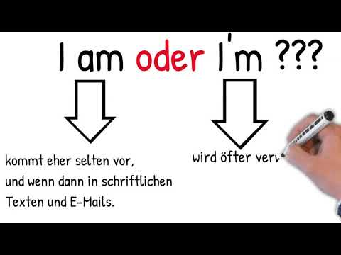 Erklärvideo - das Verb to be