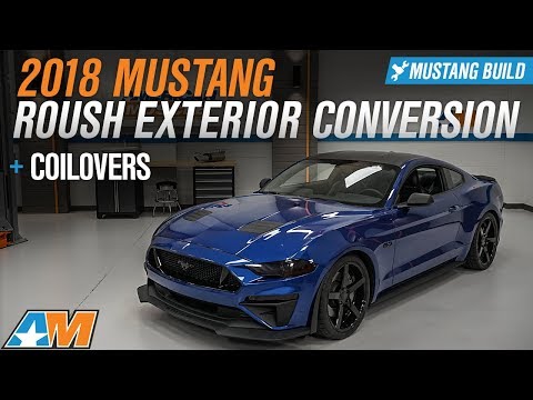 2018 Mustang GT Gets Full Roush Exterior Conversion and Lowered on Coilovers