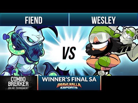Fiend vs Wesley - Winner's Final - Combo Breaker 2020 - 1v1 SA