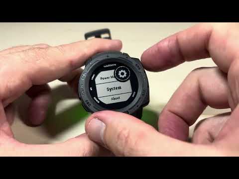 Garmin Instinct Solar | How to Change the Language