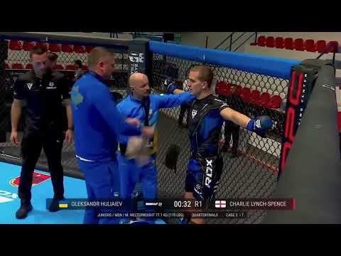 Oleksandr Huliaiev (Ukraine) Vs Charlie Lynch-Spence (England) - IMMAF World Championships 2023 - QF