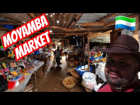 EXPLORING MOYAMBA TOWN - HUNT FOR MARKET PLACE IN WEST AFRICA 🌍 SIERRA LEONE 🇸🇱