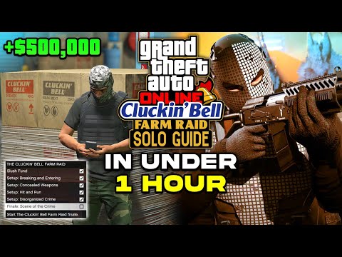 *UPDATED* SOLO Cluckin Bell Heist Guide in GTA 5 Online! (Complete FAST)