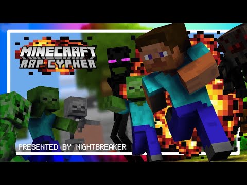 MINECRAFT RAP CYPHER ft. @Politicess, @BAKERTheLegend, @UBERocity & More | Nightbreaker
