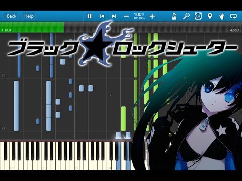 Black ★ Rock Shooter OP 1, Black ★ Rock Shooter (Piano Solo) (Full-Sized)