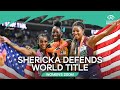 Shericka Jackson 🇯🇲 storms to championship record | World Athletics Championships Budapest 23