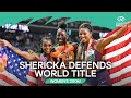 Shericka Jackson Storms To Championship Record World Athletics Championships Budapest 23