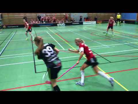 Highlights Allsvenska damer Åstorp/Kvidinge IBS - IBK Göteborg 4-5.