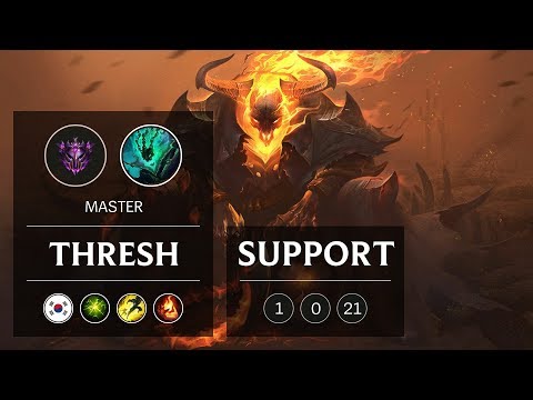 Thresh Support vs Morgana - KR Master Patch 9.2