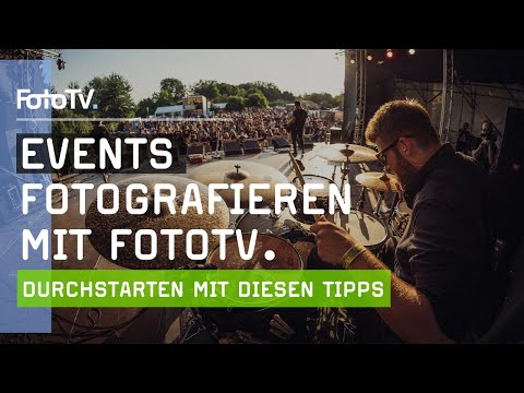 Fotos bei Konzerten - Eventfotografie mit unseren EXPERTEN | FotoTV.