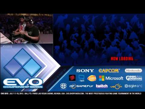 UMVC3 EVO 2015 Top 8 BE Kane BlueRiver vs T3 TA Frutsy