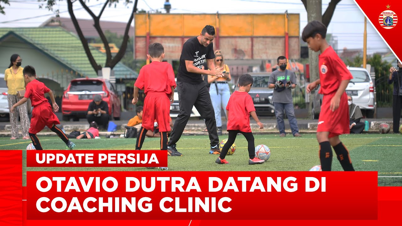 Otavio Dutra Hadir di Persija Soccer School Kingkong Arena | Update Persija