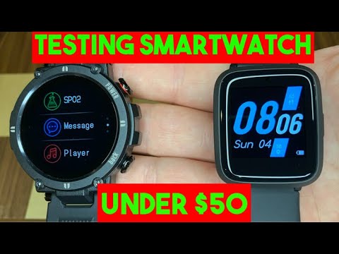 Testing SmartWatch Under $50 AIKELA and HopoFit Smart Watch