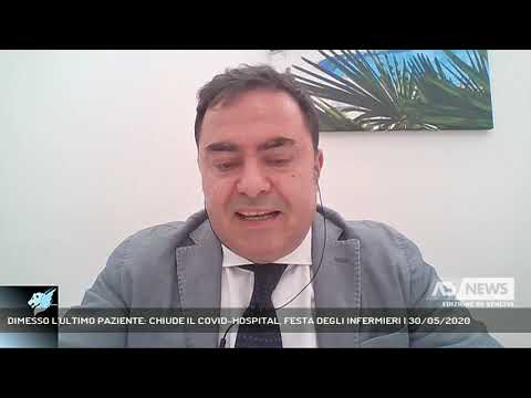 DIMESSO L'ULTIMO PAZIENTE: CHIUDE IL COVID-HOSPITAL, FESTA DEGLI INFERMIERI | 30/05/2020