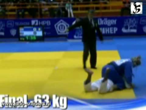 Judo 2008 Zagreb: Ahrens (GER) - van Emden (NED) [-63kg]