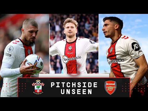 PITCHSIDE UNSEEN: Southampton 1-1 Arsenal | Premier League