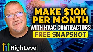 Earn $10K Monthly Working With HVAC Contractors! GoHighlevel 2024