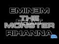 The Monster - Eminem ft. Rihanna (Karaoke)