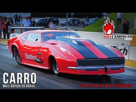 Carro mais rápido do Brasil a 407km/h na volta do Velopark