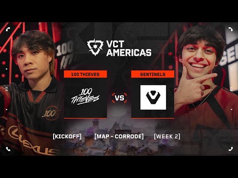 100T vs. SEN - VCT Americas Kickoff - W2D3 - Map 1
