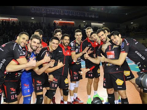 Superlega A1: Highlights 1. di ritorno.  Cucine Lube Civitanova - CMC Romagna 3-0
