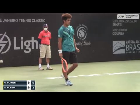 Genaro Alberto Oliveri (ARG) vs Kaichi Uchida (JPN), Rio De Janeiro challenger, 2 Round