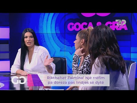 “Me djalin mora 25 kg”, Zaimina Vasjari flet për format pas lindjes- Goca & Gra