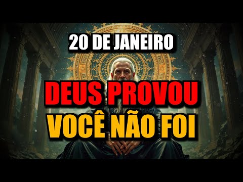 ESCOLHIDO NESTE 20 DE JANEIRO, DEUS PROVARÁ QUE ESTAVAM ERRADOS — VOCÊ NUNCA FOI ESQUECIDO! 🔥