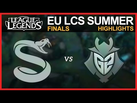 EU LCS Highlights: Splyce vs G2 Esports | Summer Split Grand Final