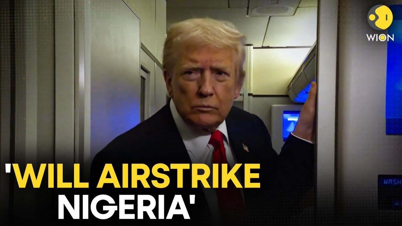 LIVE: Trump Threatens AIRSTRIKES On Nigeria! Issues Military Warning Amid Rising Religious Violence!
