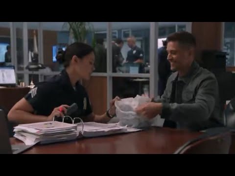 Tim brought food to Lucy | The Rookie season 8 episode 2 | Tim and Lucy | Chenford