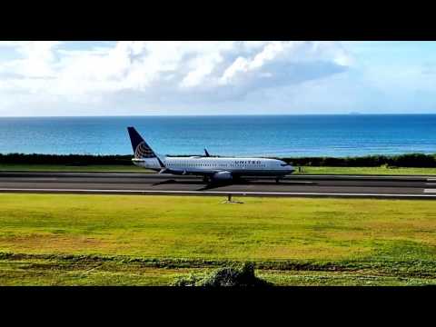 Pista muito curta em Chuuk, Micronésia