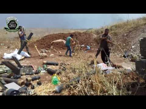 استهداف مواقع قوات النظام بقذائف الهاون في ريف حماة الشمالي