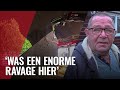 Storm Henk zorgt voor schade door de stad