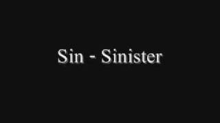 Sin - Sinister