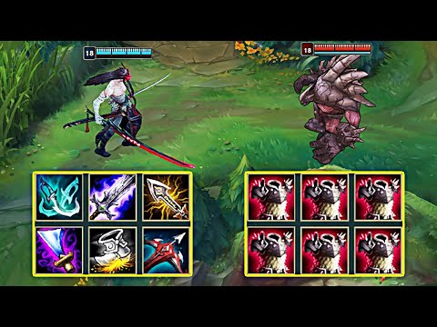 YONE vs MALPHITE FULL BUILD FIGHTS & Best Moments!