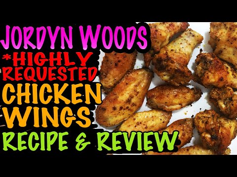 Jordyn Woods CHICKEN WINGS RECIPE & MY REVIEW! - Her Very Highly Requested Dry Rub Seasoning Recipe!