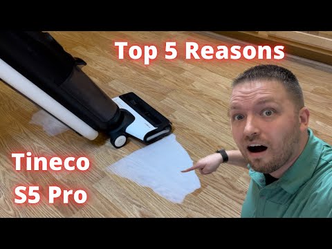 Top 5 Reasons Why I Chose the Tineco FloorOne S5 Pro Wet Dry Vacuum Mop (Floor Washer)