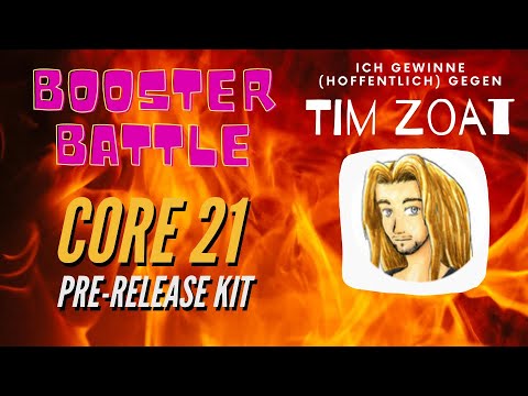 Core 2021 Booster Battle mit Tim Zoat | Wer gewinnt das erste Duell? | Booster Box Opening
