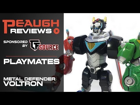 Video Review: Playmates Metal Defender VOLTRON